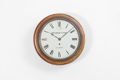 Lot 511 - A mahogany cased wall clock