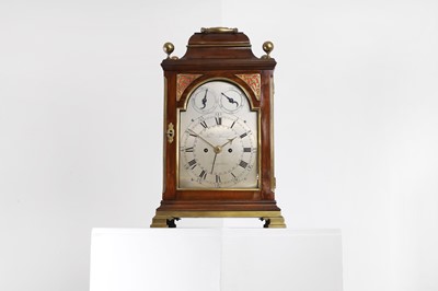 Lot 553 - A George III bracket clock