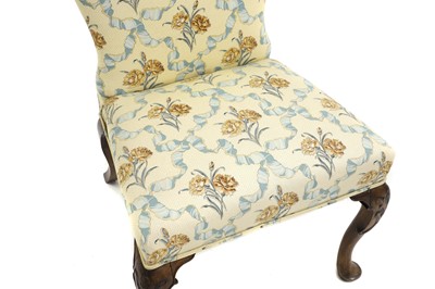 Lot 409 - A George I walnut and beechwood chair