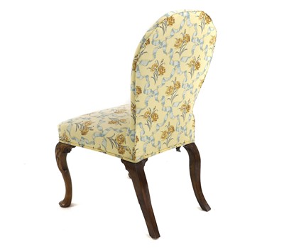 Lot 409 - A George I walnut and beechwood chair