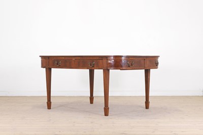 Lot 451 - A George III mahogany library table