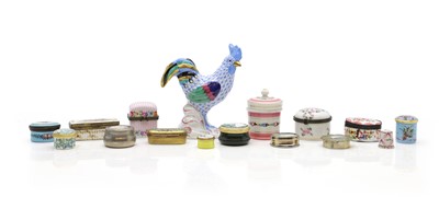 Lot 329 - A Herend porcelain cockerel