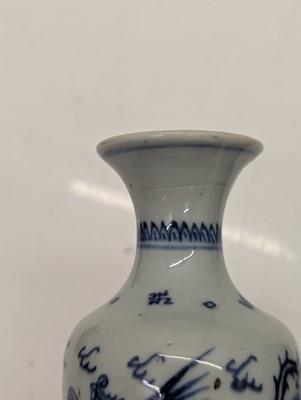 Lot 206 - A Chinese celadon-glazed cong vase