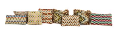 Lot 544 - A group of seven scatter cushions