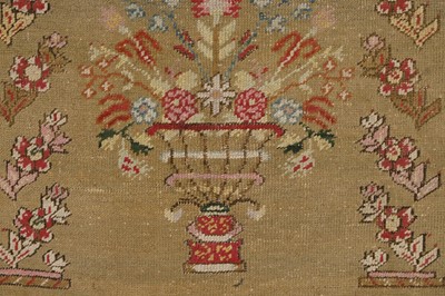 Lot 257 - An Oushak wool rug in the European needlepoint style
