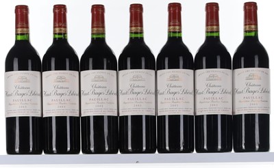 Lot 54 - Chateau Haut-Bages Liberal, Pauillac, 2003