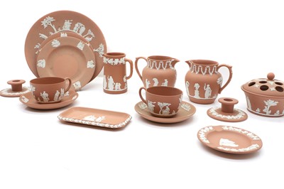 Lot 114 - A collection of Wedgwood Jasperware items