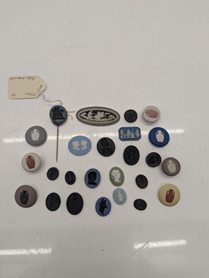 Lot 115 - A collection of plaster plaques