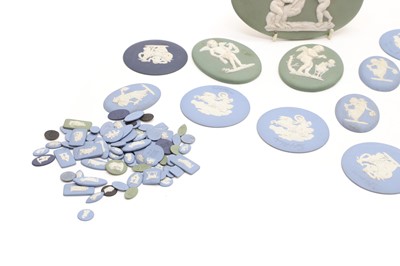 Lot 115 - A collection of plaster plaques