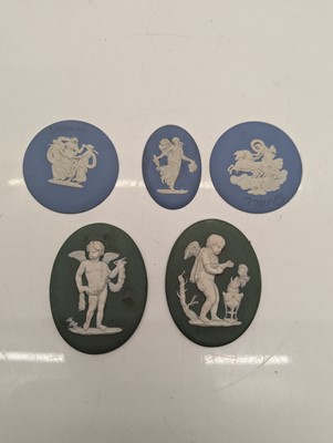 Lot 115 - A collection of plaster plaques