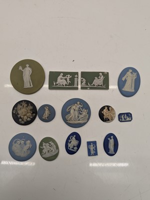 Lot 115 - A collection of plaster plaques