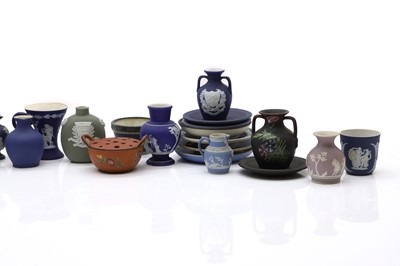 Lot 124 - A collection of Wedgwood Jasperware miniatures
