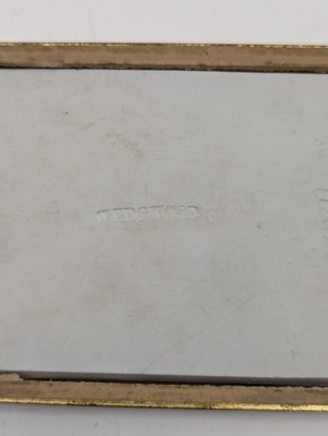 Lot 109 - A group of seven framed Wedgwood Jasperware plaques