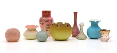 Lot 193 - A collection of Victorian glass