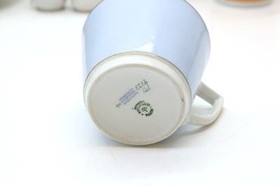 Lot 370 - A Royal Copenhagen porcelain tea service