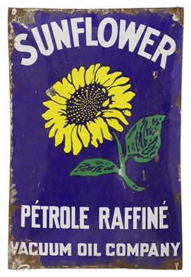 Lot 400 - Two enamel advertising signs