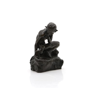 Lot 425 - A bronze figure