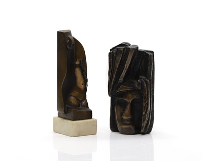 Lot 310 - A Surrealist bronze figure