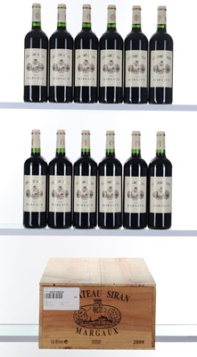 Lot 94 - Chateau Siran, Margaux, 2009