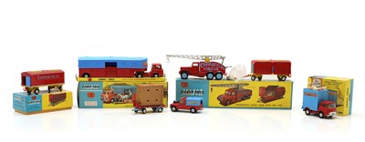 Lot 524 - A Corgi toys Gift set No.12, Chipperfield's circus crane truck and cage