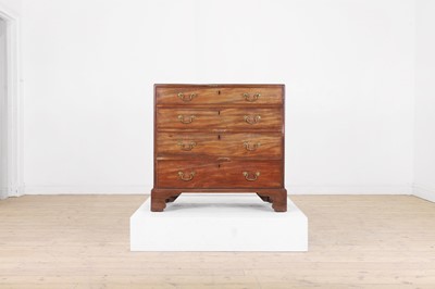 Lot 539 - A George III mahogany chest of drawers