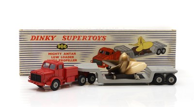 Lot 530 - A Dinky Supertoys Mighty Antar low Loader with propeller