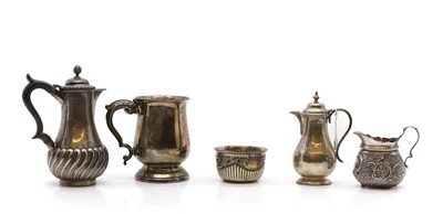 Lot 49 - A collection of silver items