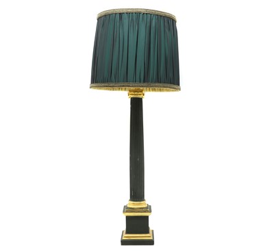 Lot 752 - A parcel giltwood classical table lamp