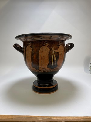 Lot 379 - An Attic red-figured terracotta bell krater