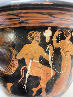 Lot 379 - An Attic red-figured terracotta bell krater
