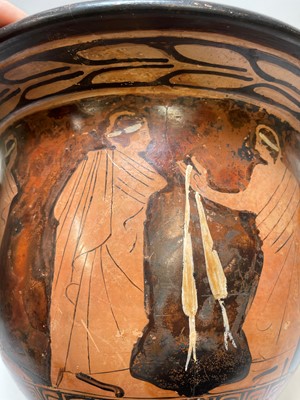 Lot 379 - An Attic red-figured terracotta bell krater