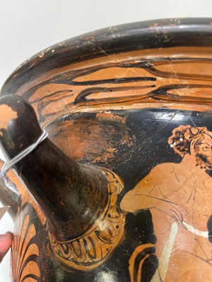 Lot 379 - An Attic red-figured terracotta bell krater