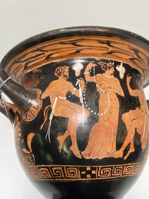 Lot 379 - An Attic red-figured terracotta bell krater