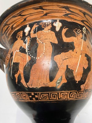 Lot 379 - An Attic red-figured terracotta bell krater