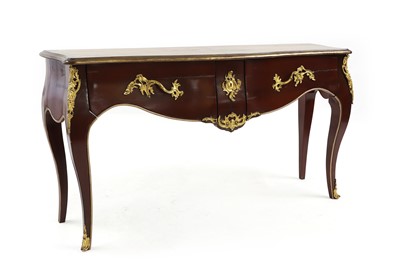 Lot 702 - A grained and gilt painted commode