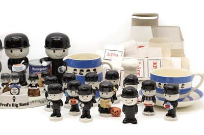 Lot 357 - A collection of Wade Key Collectables Homepride porcelain figures