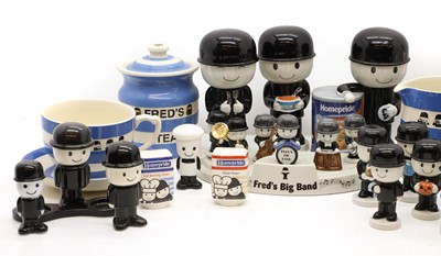 Lot 357 - A collection of Wade Key Collectables Homepride porcelain figures