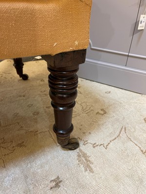 Lot 632 - A pair of Regency mahogany corner chairs