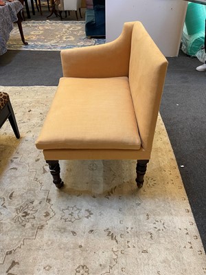 Lot 632 - A pair of Regency mahogany corner chairs