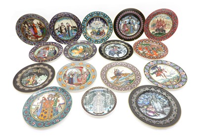 Lot 245 - A collection of Heinrich 'Fairy Tale' plates