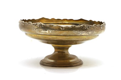 Lot 16 - A silver pedestal bowl