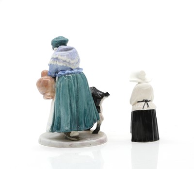 Lot 267 - A Royal Worcester 'Goat Woman'