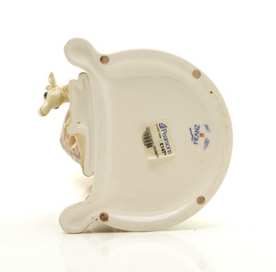 Lot 197 - A Franz porcelain 'Giraffe' vase