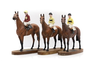 Lot 262 - A Beswick Connoisseur horse and rider 'Ann Moore on Psalm'