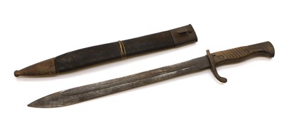 Lot 326 - A German first world war bayonet with scabbard