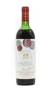 Lot 82 - Chateau Mouton Rothschild, Pauillac, 1978