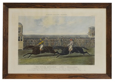 Lot 561 - Two 'Fores's Racing Scenes' engravings