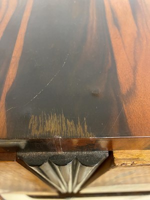 Lot 54 - A Mobili Barraja Art Deco-style Macassar ebony and bird's-eye maple cabinet