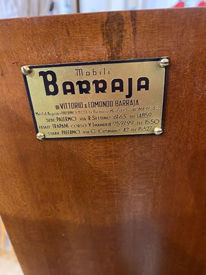 Lot 54 - A Mobili Barraja Art Deco-style Macassar ebony and bird's-eye maple cabinet