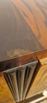 Lot 54 - A Mobili Barraja Art Deco-style Macassar ebony and bird's-eye maple cabinet